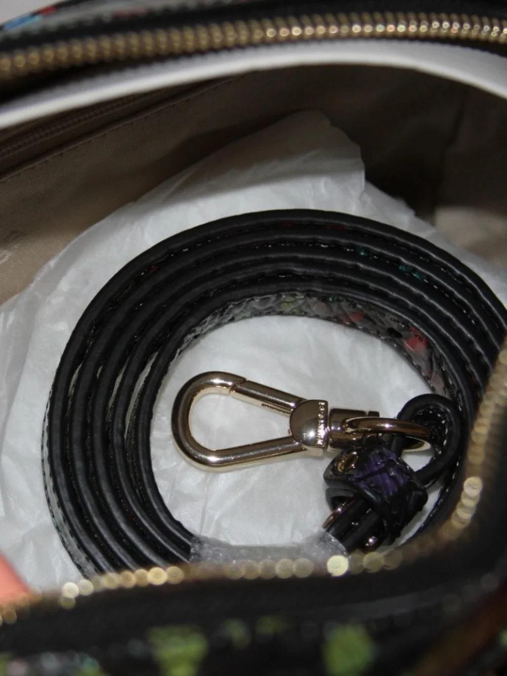 NWOT Brahmin Mara Showtime Melbourne Leather Purse - Picture 5 of 5